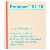 Prolomet XL 25 Tablet 10's, Pack of 10 TABLETS