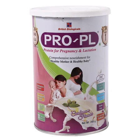 Pro-PL Pregnancy & Lactation Cardamom Flavour Powder, 200 gm Tin