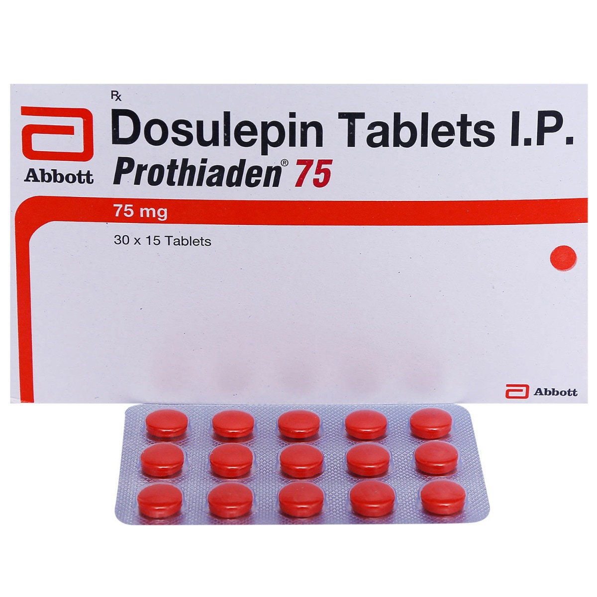 Prothiaden 75 Tablet 15's, Pack of 15 TABLETS Prothiaden 75 Tablet 15's, Pack of 15 TABLETS