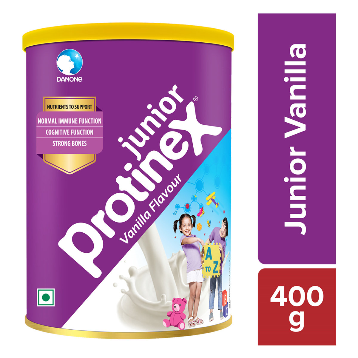 Protinex Junior Vanilla Flavour Nutrition Powder for Kids, 400 gm Jar, Pack of 1 Protinex Junior Vanilla Flavour Nutrition Powder for Kids, 400 gm Jar, Pack of 1