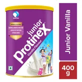Protinex Junior Vanilla Flavour Nutrition Powder for Kids, 400 gm Jar, Pack of 1