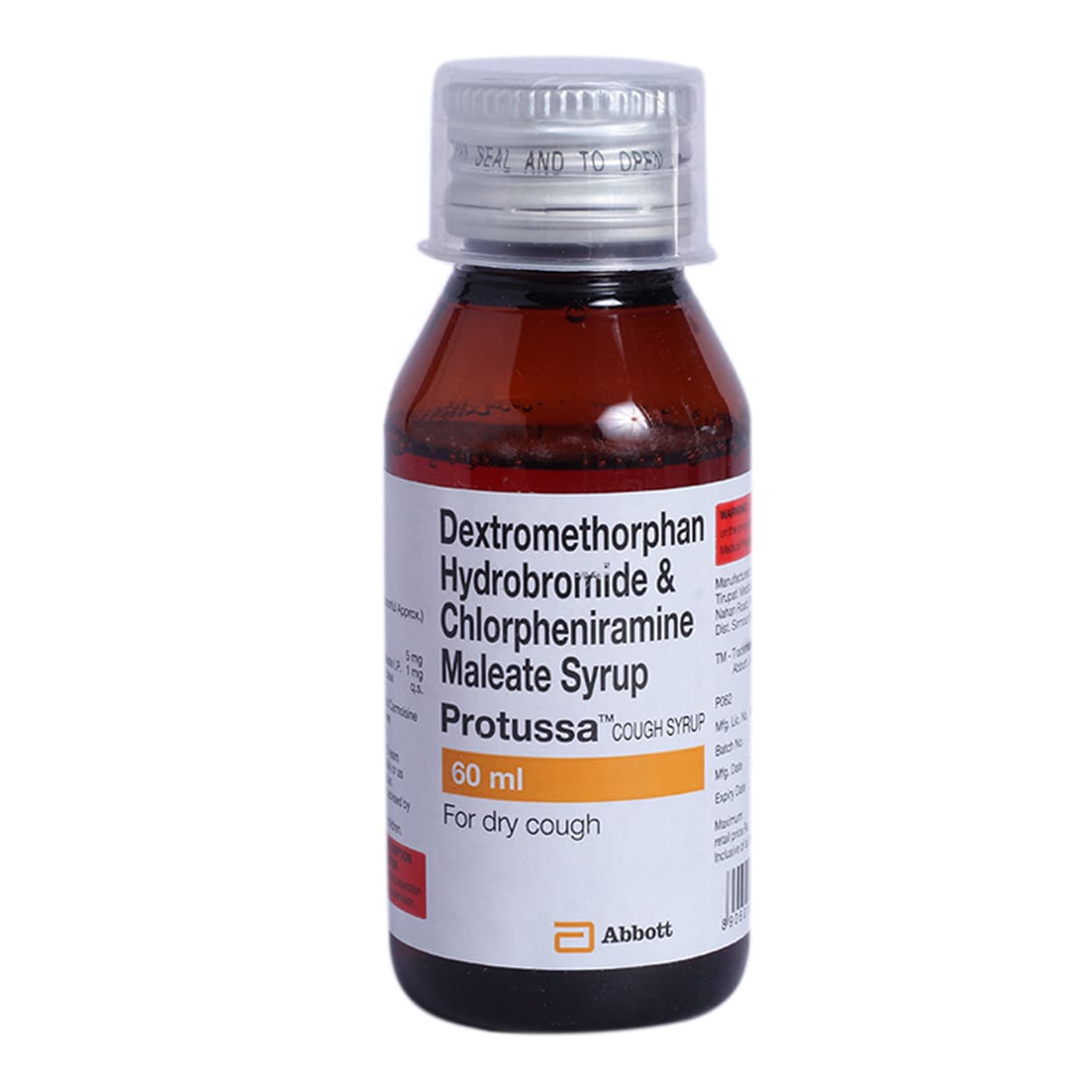 Buy Protussa Cough Syrup 60 ml Online