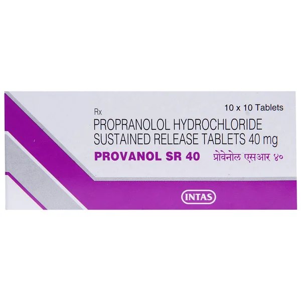 Provanol SR 40 Tablet 10's, Pack of 10