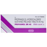 Provanol SR 40 Tablet 10's, Pack of 10 TABLETS
