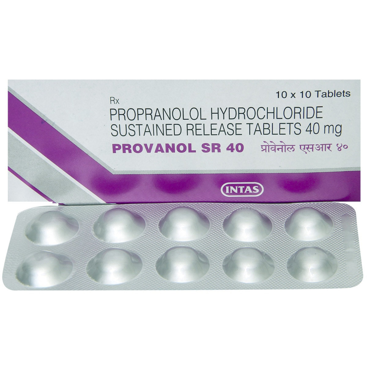 Provanol SR 40 Tablet 10's, Pack of 10 Provanol SR 40 Tablet 10's, Pack of 10