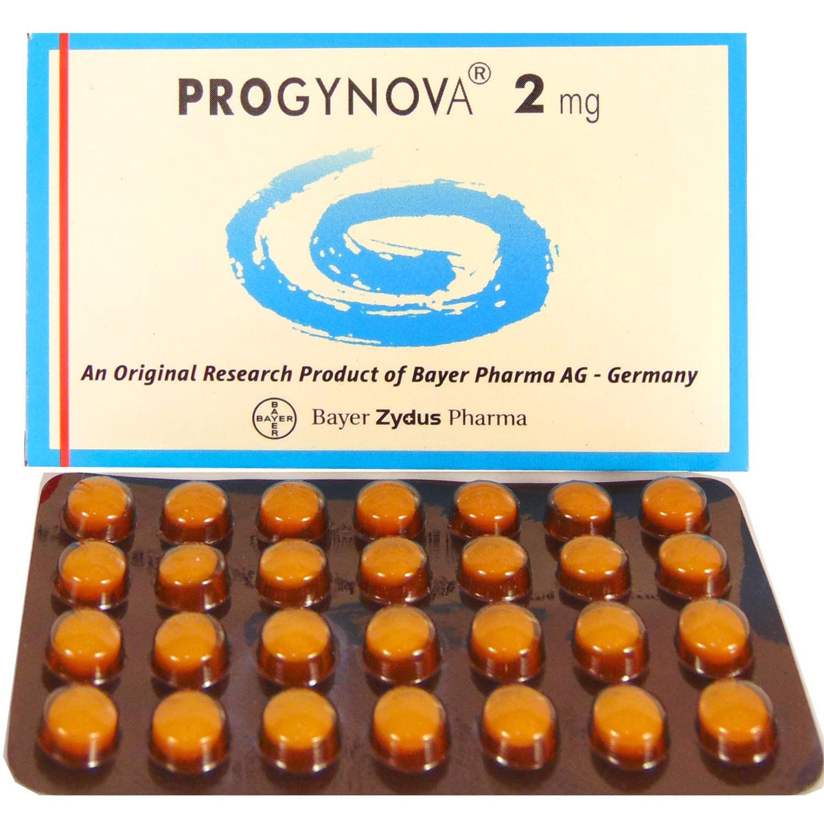 Buy Progynova 2 mg Tablet 28's Online