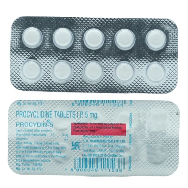 Procydin-5 Tablet 10's, Pack of 10 TabletS