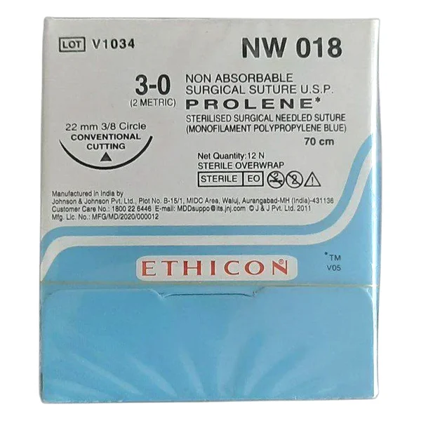 Prolene 3-0 - 018, Pack of 1