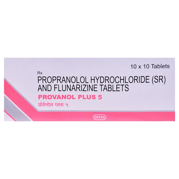 Provanol Plus 5 Tablet 10's, Pack of 10