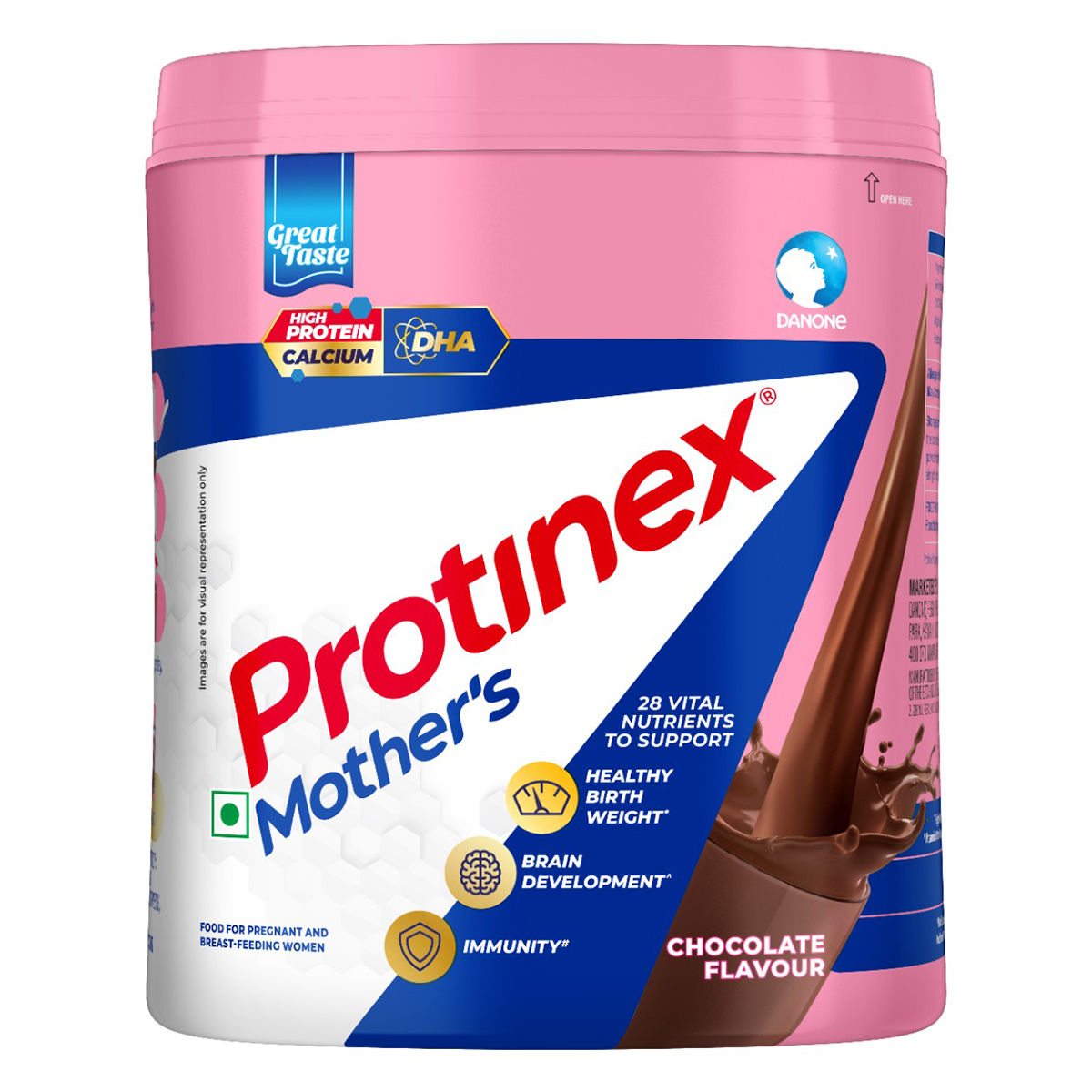 Buy Protinex Mother's Chocolate Flavour Nutritional Drink Powder, 400 gm Jar Online