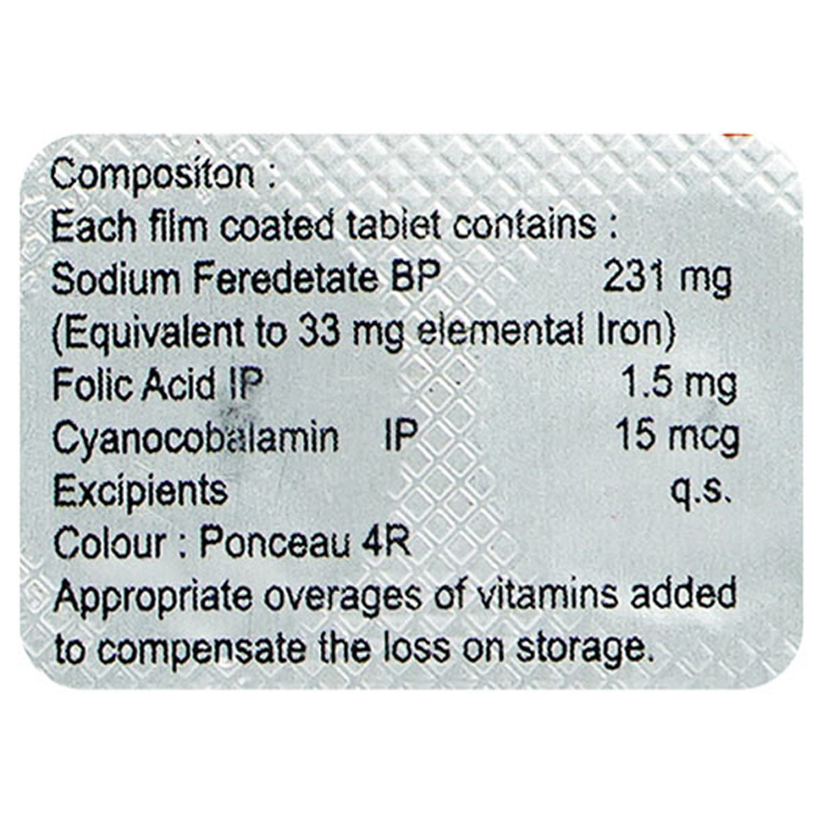 Prosfer Plus Tablet 10's, Pack of 10 TABLETS Prosfer Plus Tablet 10's, Pack of 10 TABLETS