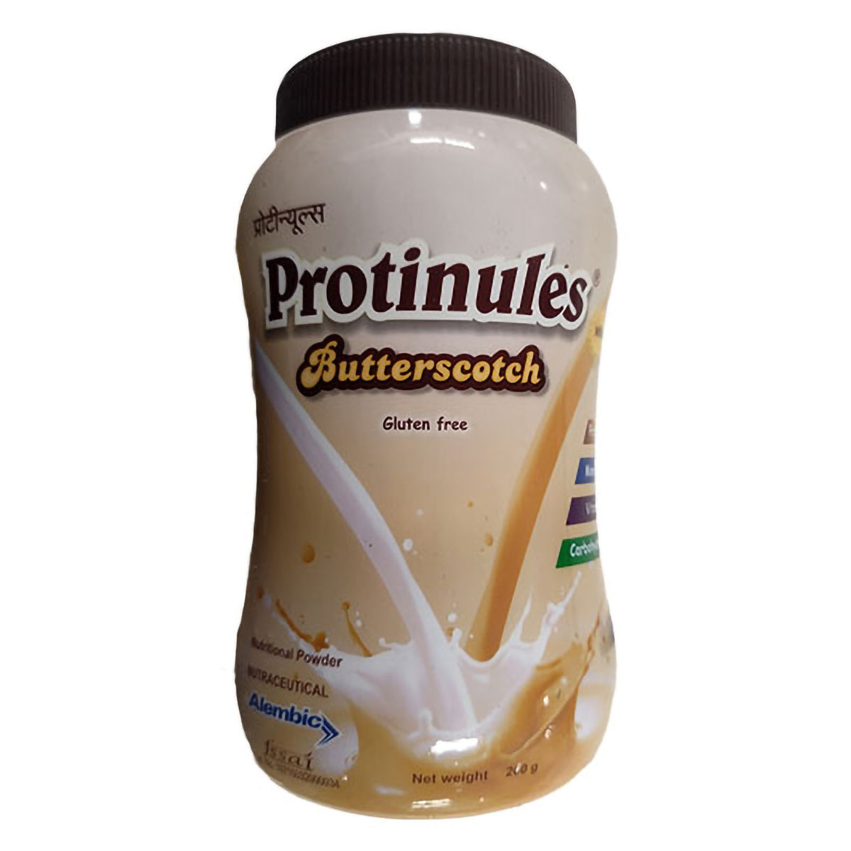 Buy Protinules Butterscotch Flavour Powder, 200 gm Online