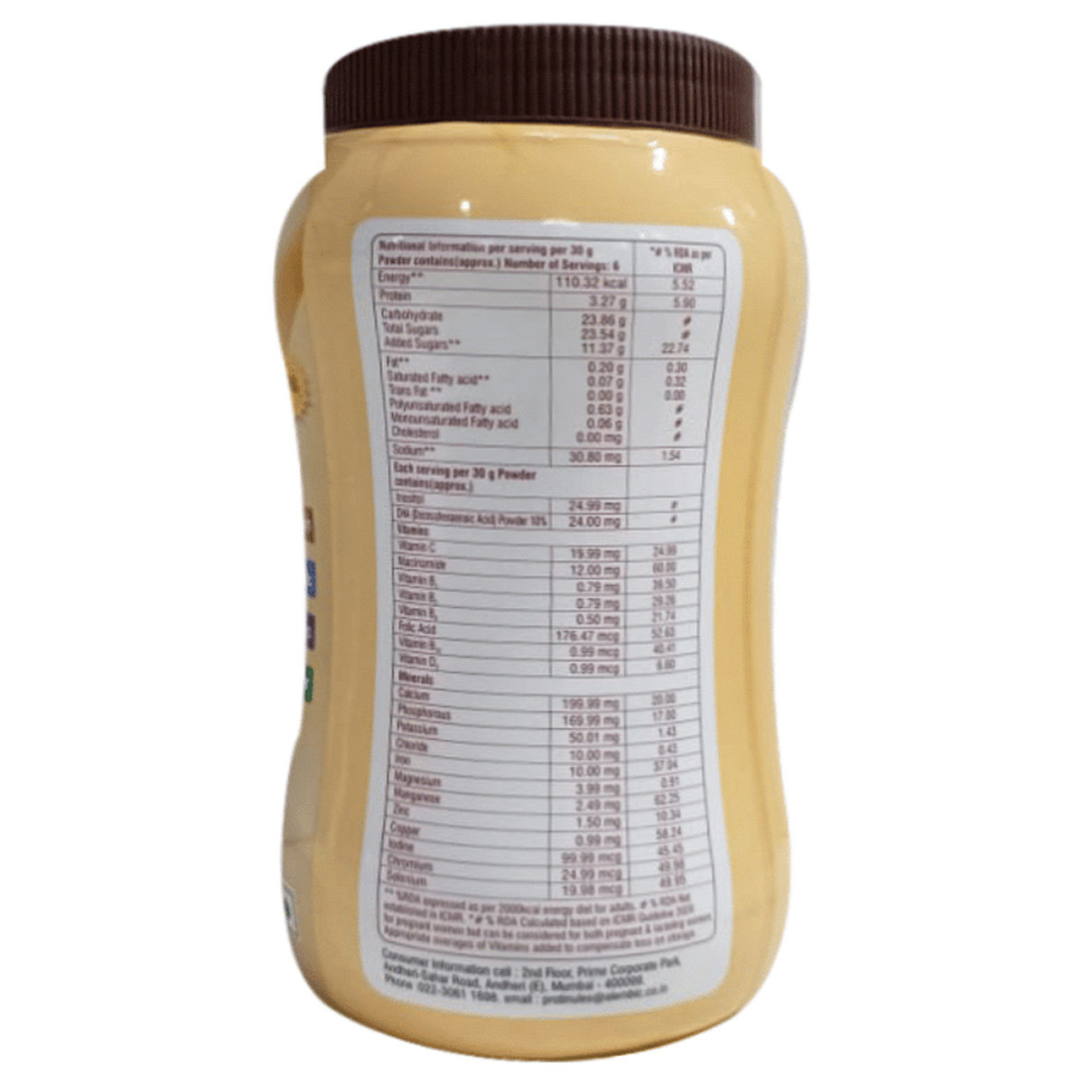 Protinules Butterscotch Flavour Powder, 200 gm, Pack of 1 Protinules Butterscotch Flavour Powder, 200 gm, Pack of 1