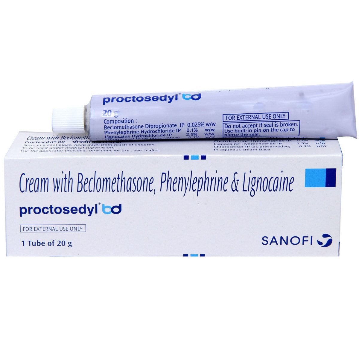 Proctosedyl BD Cream 20 gm, Pack of 1 Cream Proctosedyl BD Cream 20 gm, Pack of 1 Cream