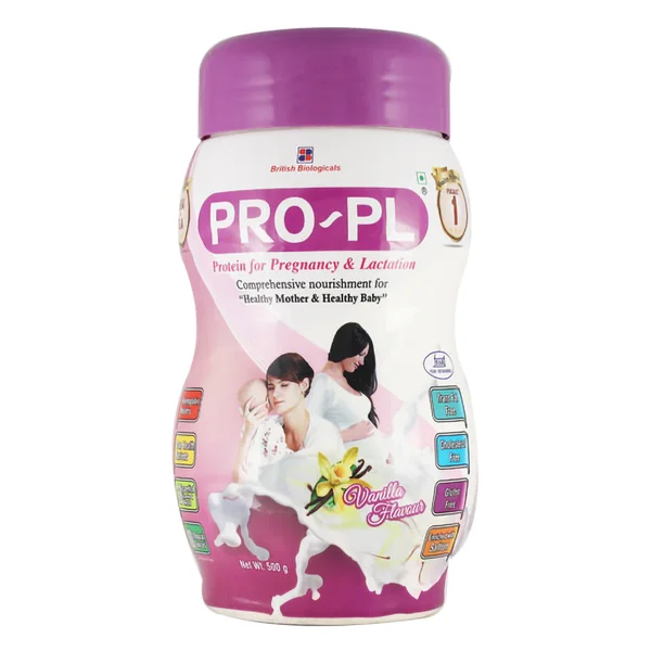Pro-PL Pregnancy & Lactation Vanilla Flavour Powder, 500 gm