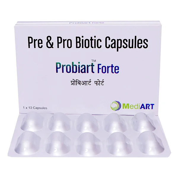 Probiart Forte Capsule 10's, Pack of 10