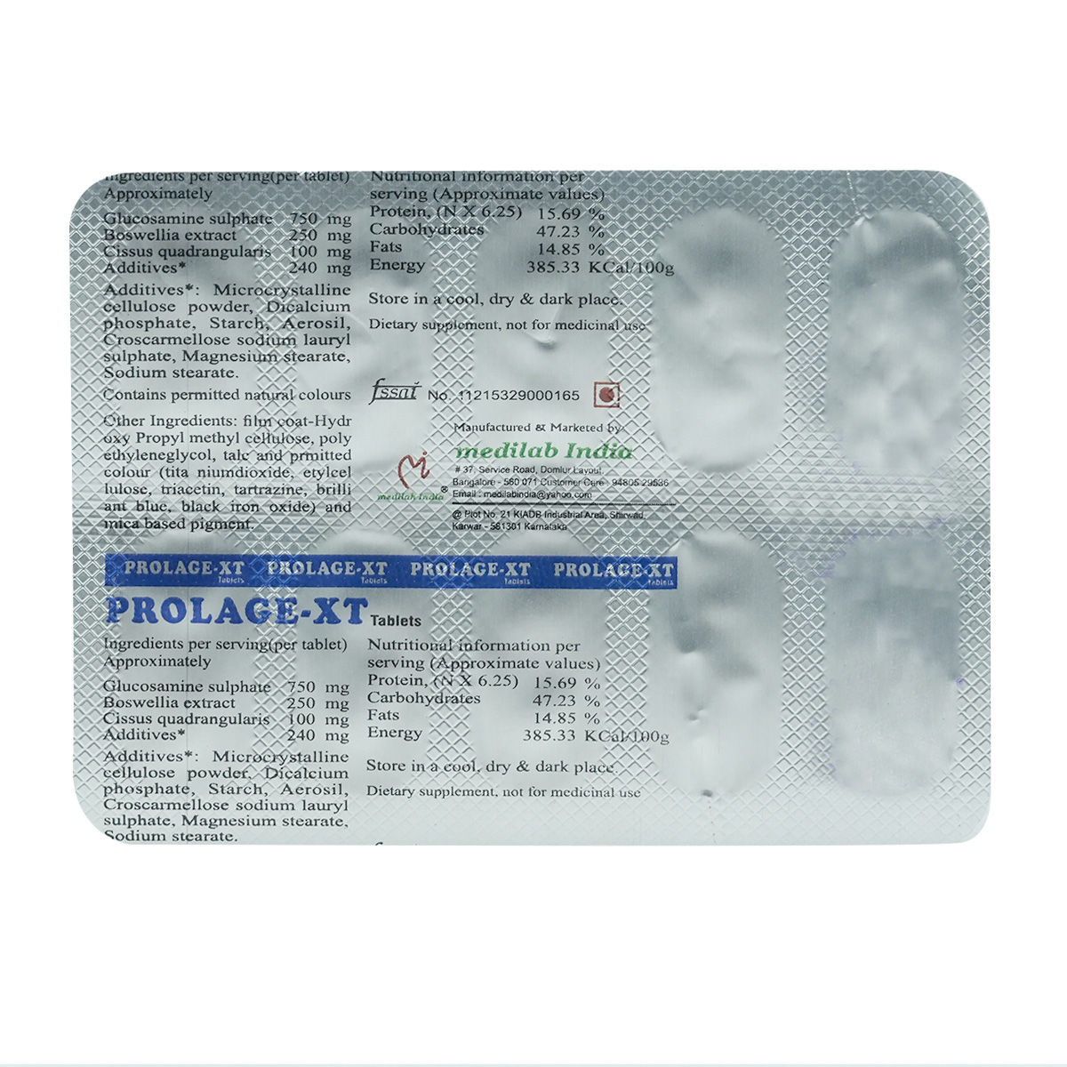 ProlageXt Tablet 10's Price, Uses, Side Effects, Composition Apollo