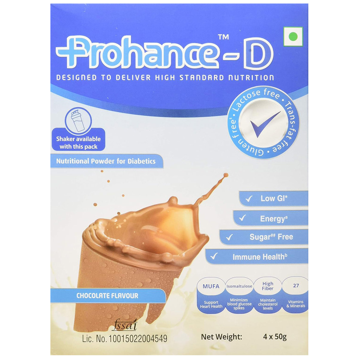 Prohance-D Chocolate Flavour Powder 200 gm, Pack of 1 Prohance-D Chocolate Flavour Powder 200 gm, Pack of 1