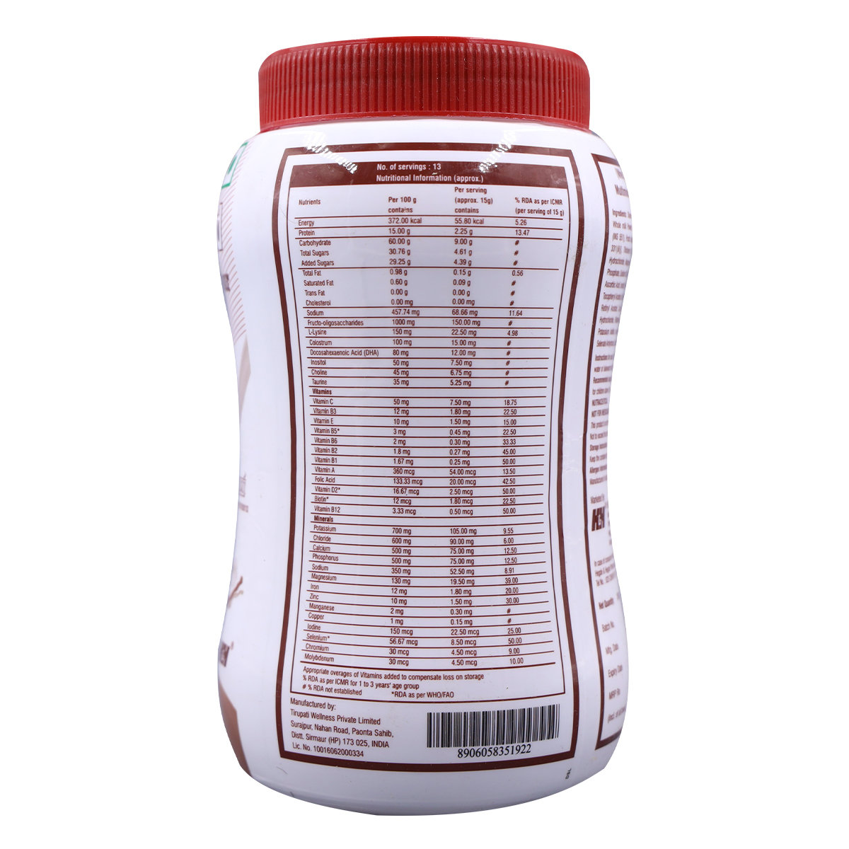 Proteinina Kid Chocolate Powder 200 gm, Pack of 1 Proteinina Kid Chocolate Powder 200 gm, Pack of 1