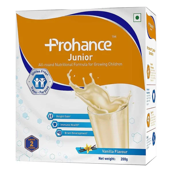 Prohance Junior Vanilla Flavour Nutritional Drink Powder, 200 gm