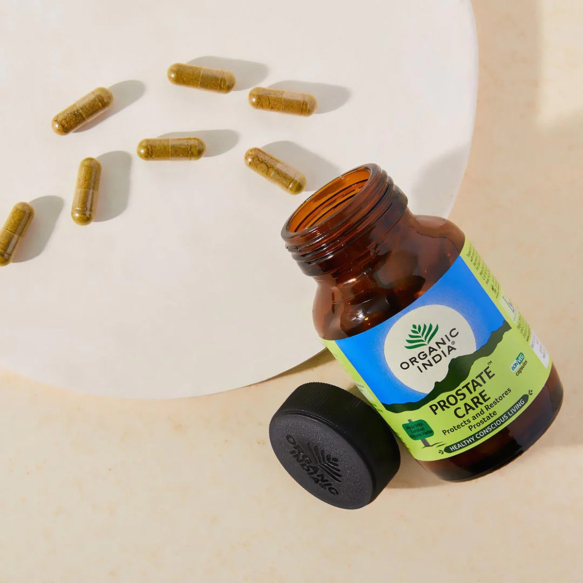 Organic India Prostate Care, 60 Capsules, Pack of 1 Organic India Prostate Care, 60 Capsules, Pack of 1