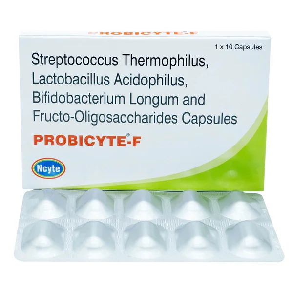Probicyte-F Capsule 10's, Pack of 10