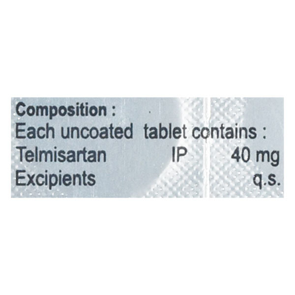 Prosartan 40 Tablet 10's, Pack of 10 TABLETS Prosartan 40 Tablet 10's, Pack of 10 TABLETS