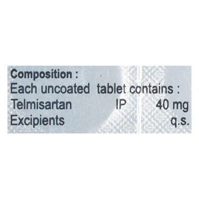 Prosartan 40 Tablet 10's, Pack of 10 TABLETS