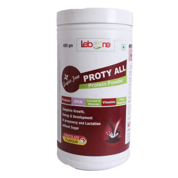 Proty All Sugar Free Chocolate Protein Powder 400 gm