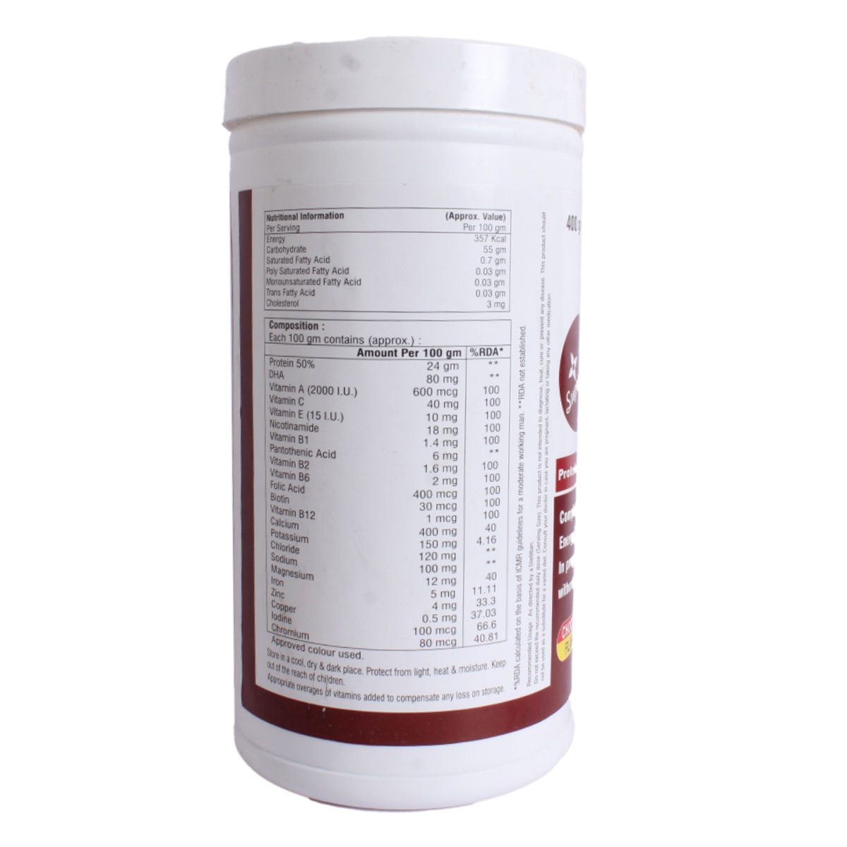 Proty All Sugar Free Chocolate Protein Powder 400 gm, Pack of 1 Proty All Sugar Free Chocolate Protein Powder 400 gm, Pack of 1