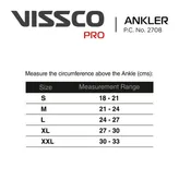 Vissco Pro Ankler Grey 2708 XL, 1 COunt, Pack of 1