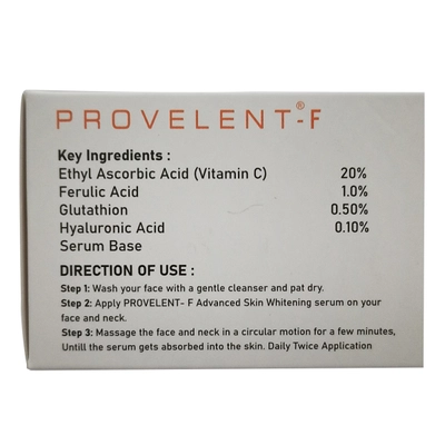 Provelent-F Vitamin C-Serum 15 gm, Pack of 1 Serum