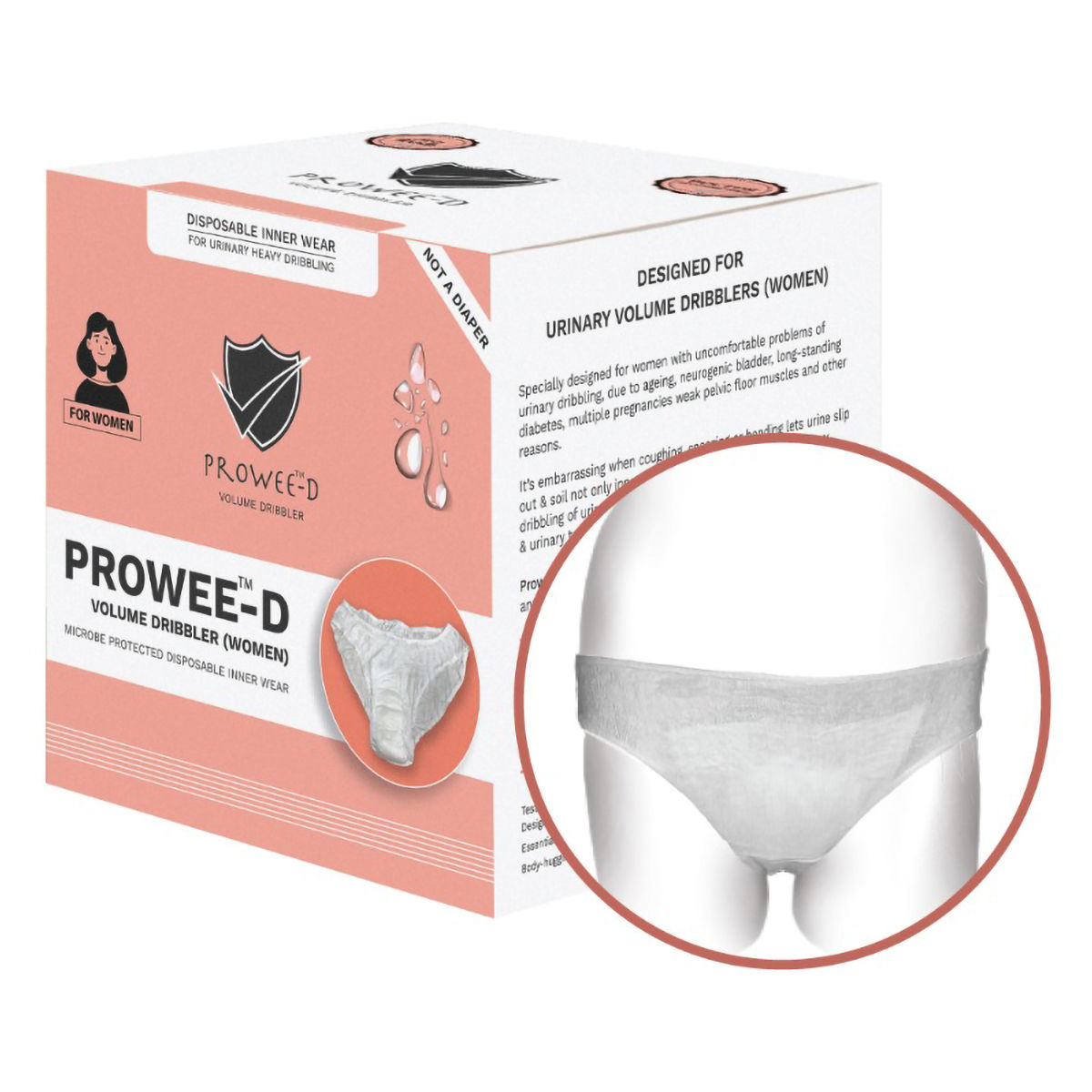  AIRCUTE Men Absorbent Urine Incontinence Underwear, Fly  Front Opening, Leak Proof Boxer Briefs For Leakage Or Dribbles