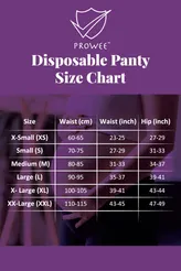 Prowee Pregawear Pre &amp; Post Partum Minor Discharge Panty XL, 5 Count, Pack of 1