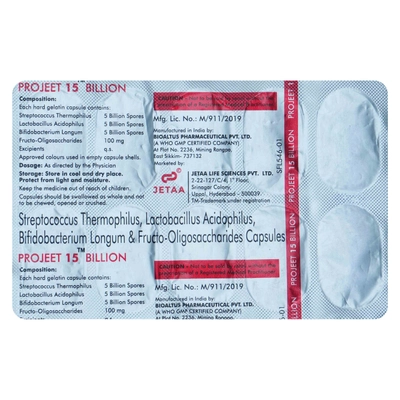 Projeet 15 Billion Capsule 10's, Pack of 10 CapsuleS