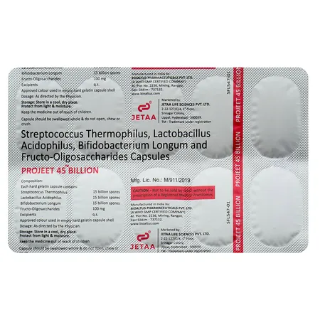 Projeet 45 Billion Capsule 10's