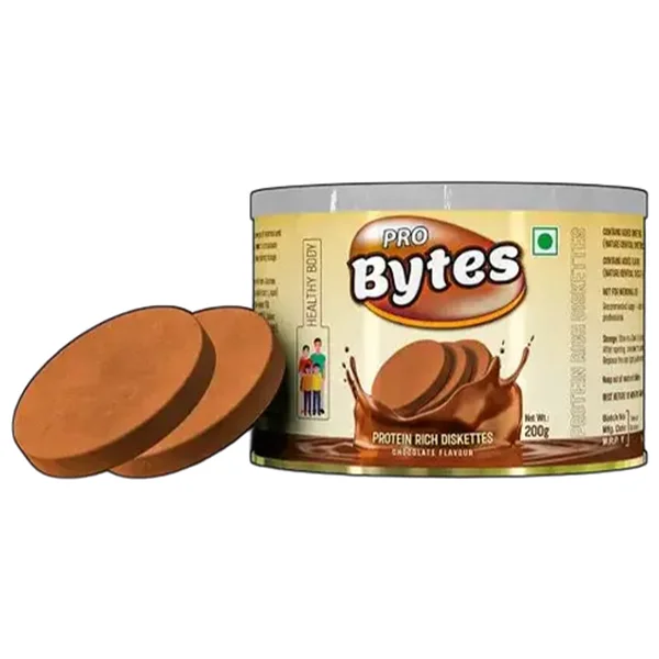 Pro Bytes Chocolate Flavour Diskettes, 200 gm