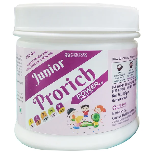 Prorich Junior Chocolate Flavour Powder 400 gm