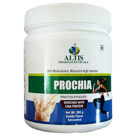 Prochia Vanilla Flavour Protein Powder, 300 gm