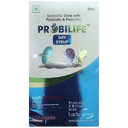 Probilife Bubble Gum Flavour Dry Syrup 30 ml