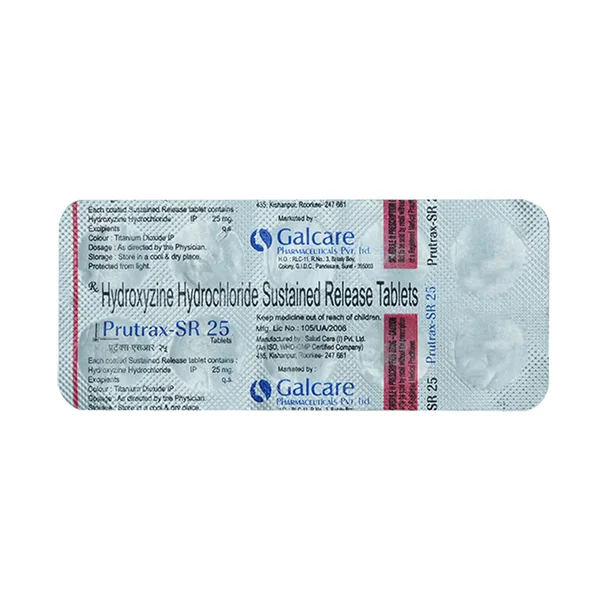 Prutrax SR 25 Tablet 10's