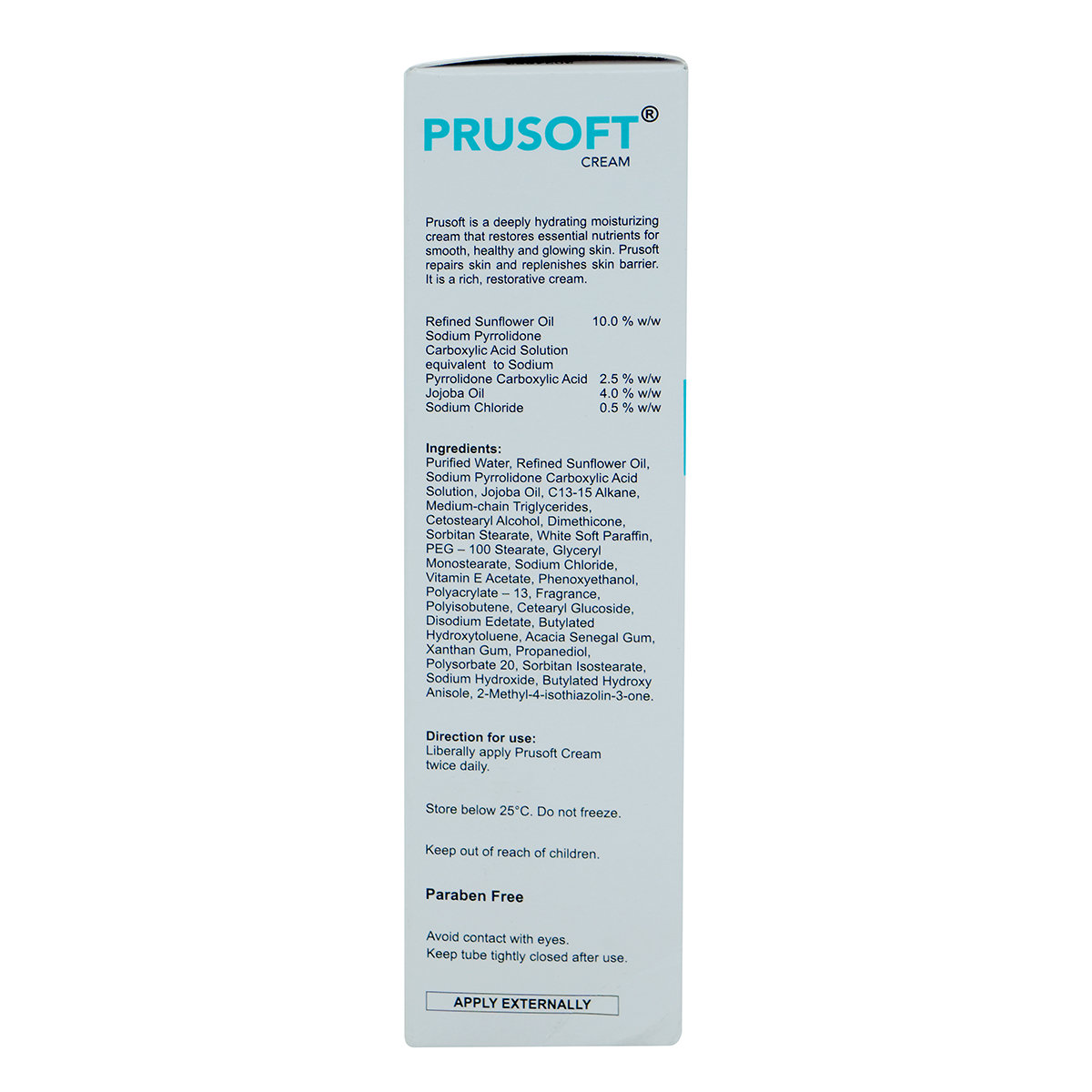 Prusoft Moist Cream 100gm, Pack of 1 Prusoft Moist Cream 100gm, Pack of 1