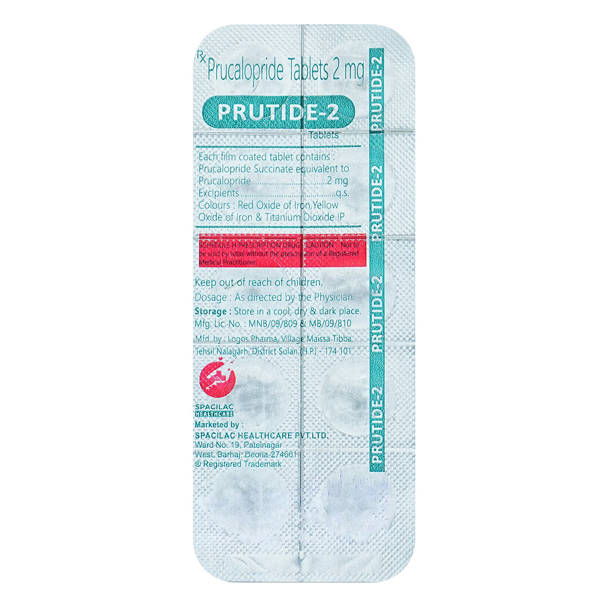 Prutide-2 Tablet 10's, Pack of 10 TABLETS Prutide-2 Tablet 10's, Pack of 10 TABLETS