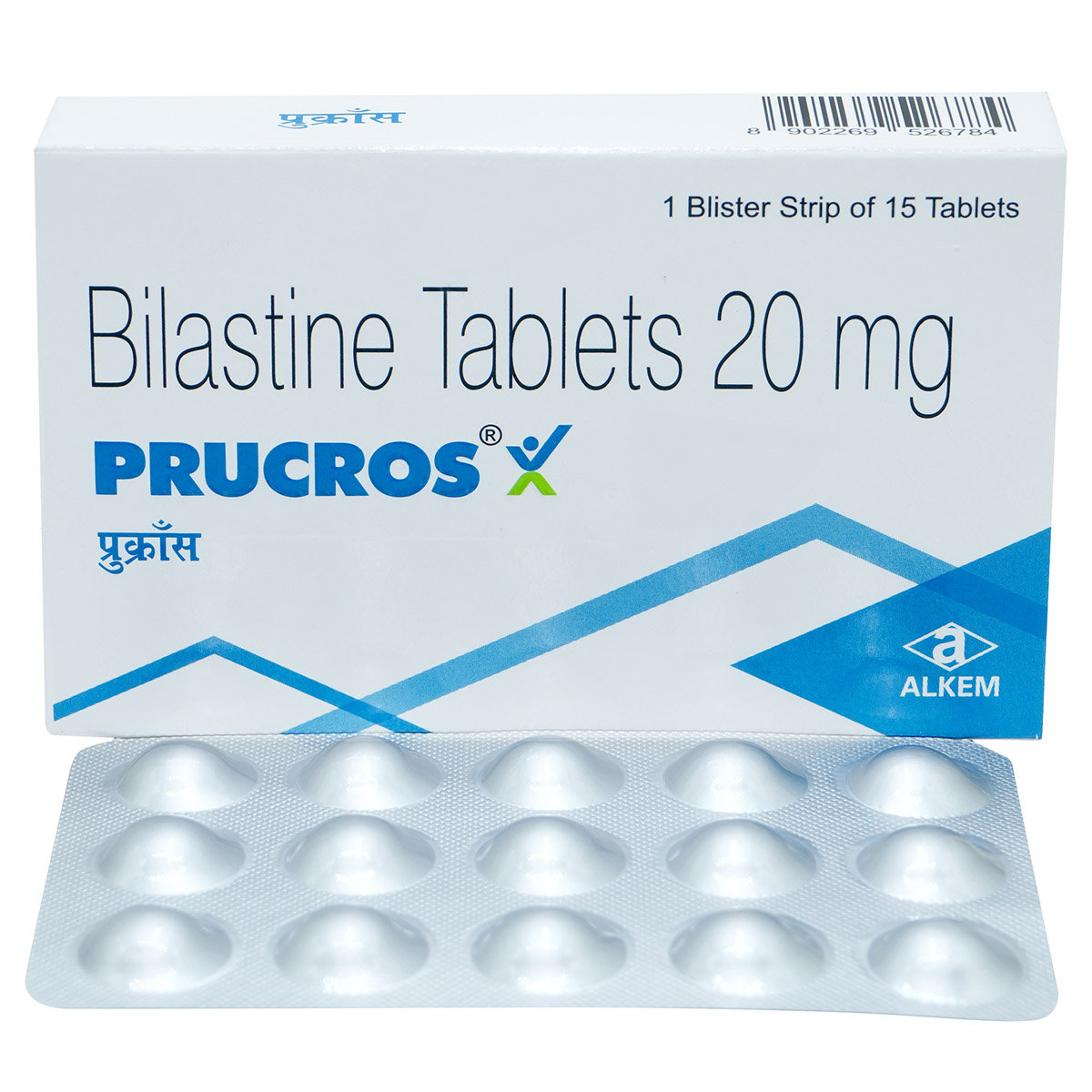 Prucros 20 mg Tablet 15's, Pack of 15 TabletS Prucros 20 mg Tablet 15's, Pack of 15 TabletS
