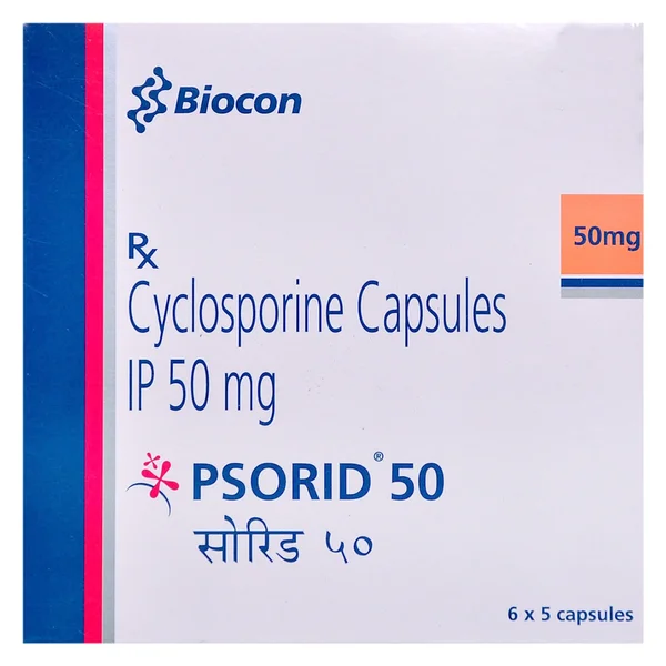 Psorid 50 Capsule 5's