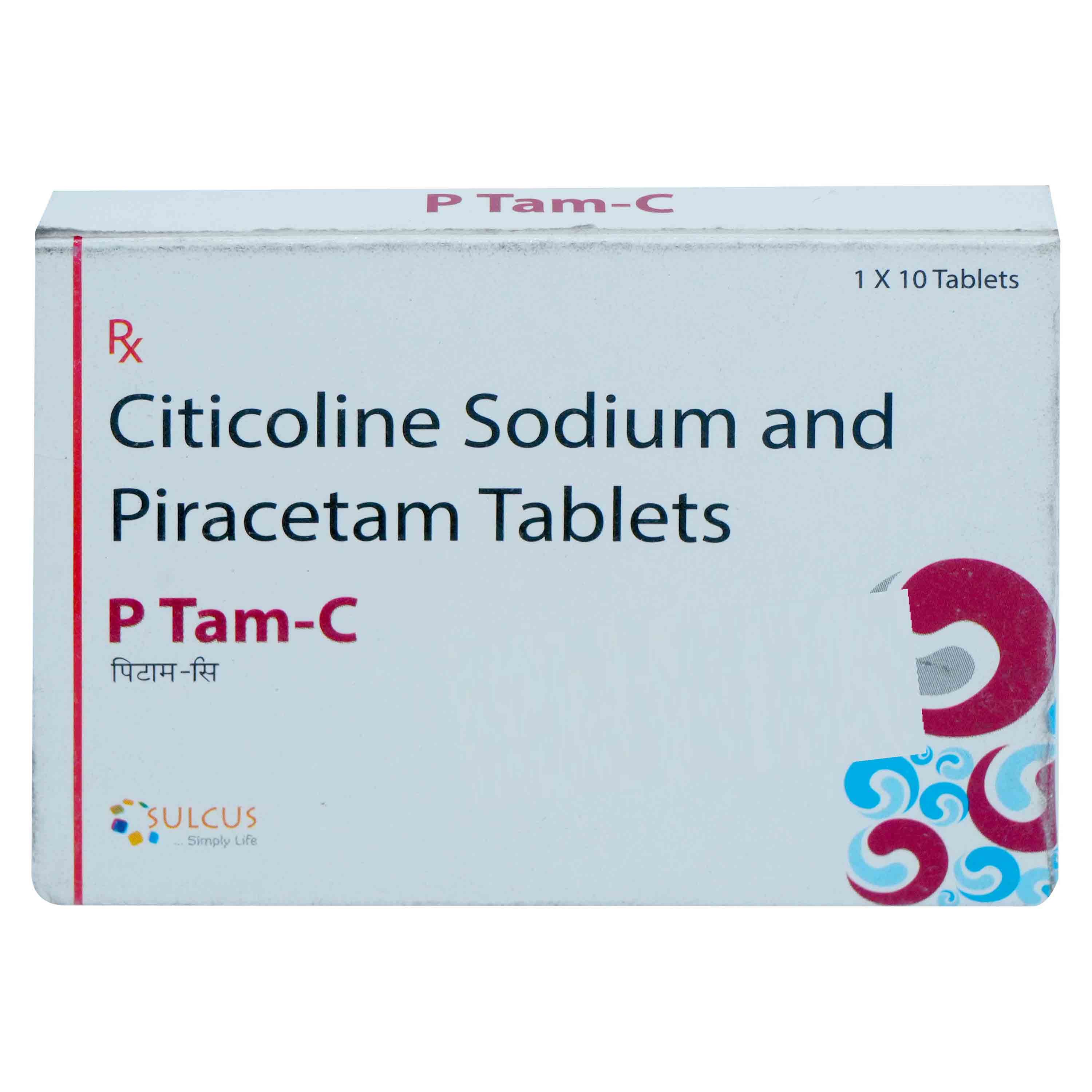 P Tam-C 500/800 Tablet 10's, Pack of 10 P Tam-C 500/800 Tablet 10's, Pack of 10