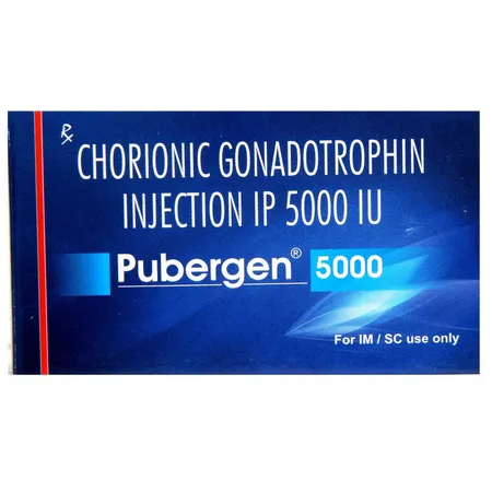 Pubergen 5000IU Injection  1 ml