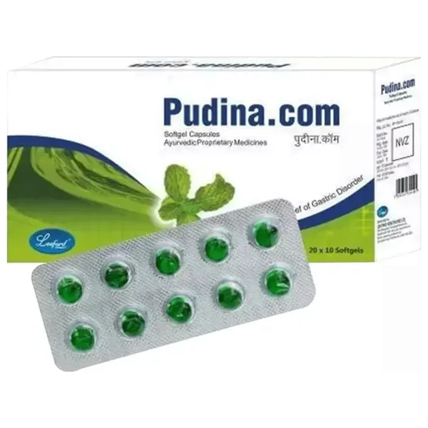 Pudina.Com Softgel Capsule 10's