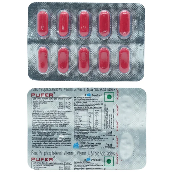 Pufer Tablet 10's, Pack of 10 TABLETS