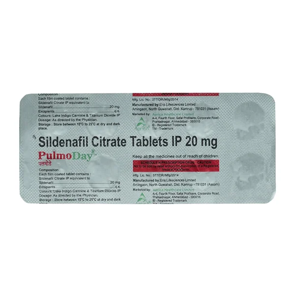 Pulmoday 20mg Tablet 10's